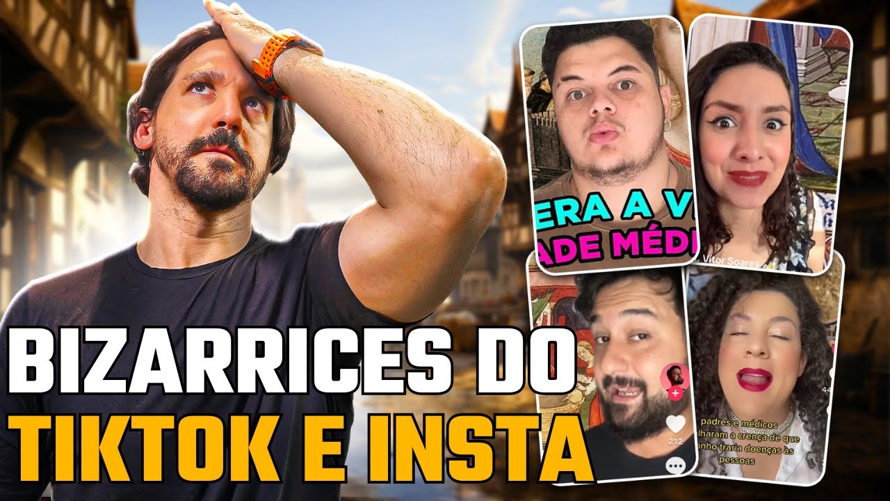 As Maiores BIZARRICES sobre a Idade Média no TikTok e Instagram