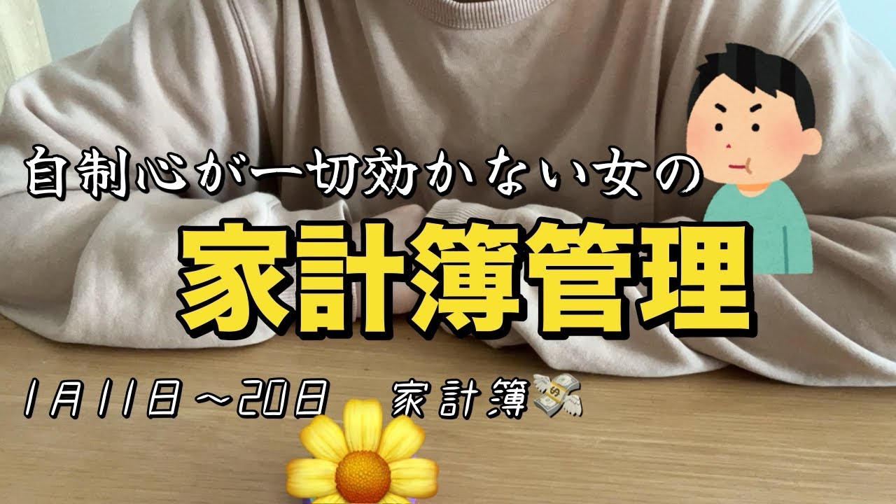 【無駄遣い💸】赤字発覚前の無駄遣いがあった家計簿📖来週は気を…引き締めなきゃ…😇#浪費家 #家計簿 #1月