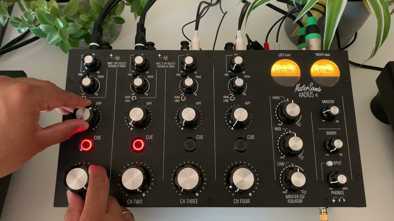Mastersounds Radius 4 Rotary DJ Mixer | Is a 3-band EQ necessary?