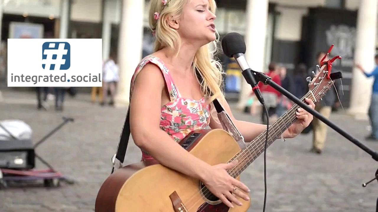 Sammie Jay Janis Joplin singing style -  live music original song busking guitar