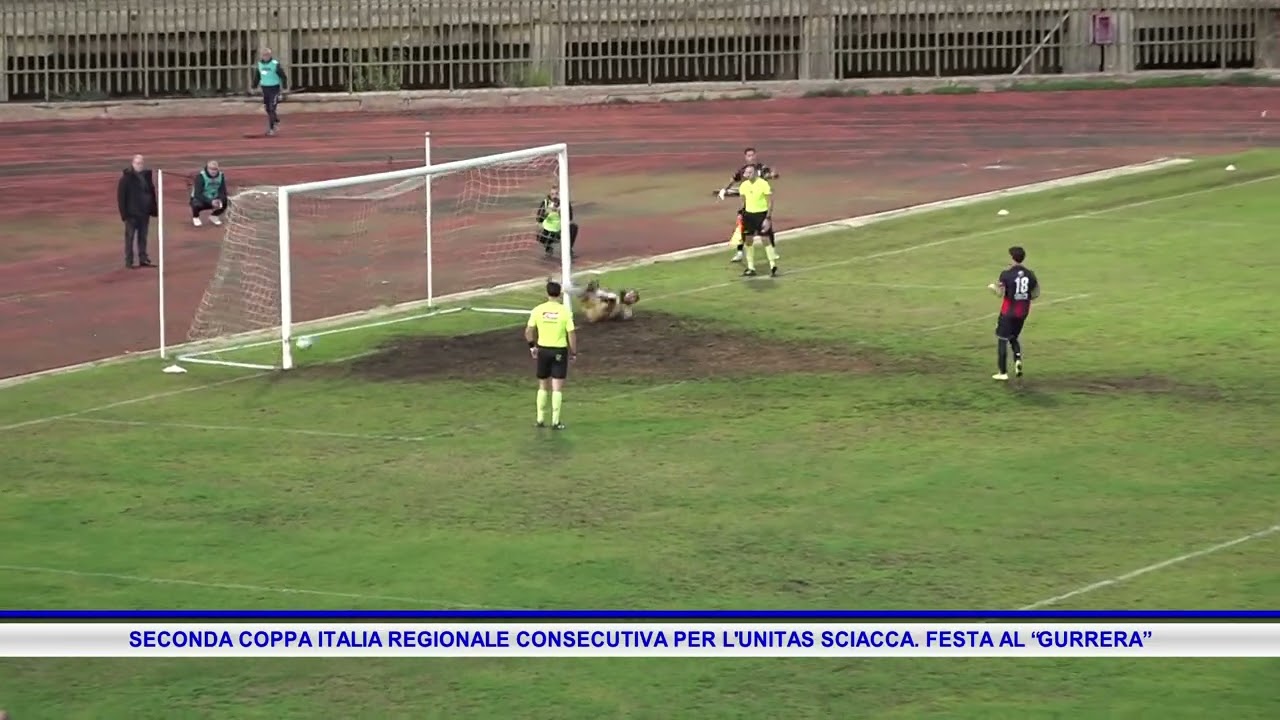 SECONDA COPPA ITALIA REGIONALE CONSECUTIVA PER L'UNITAS SCIACCA  FESTA AL “GURRERA”