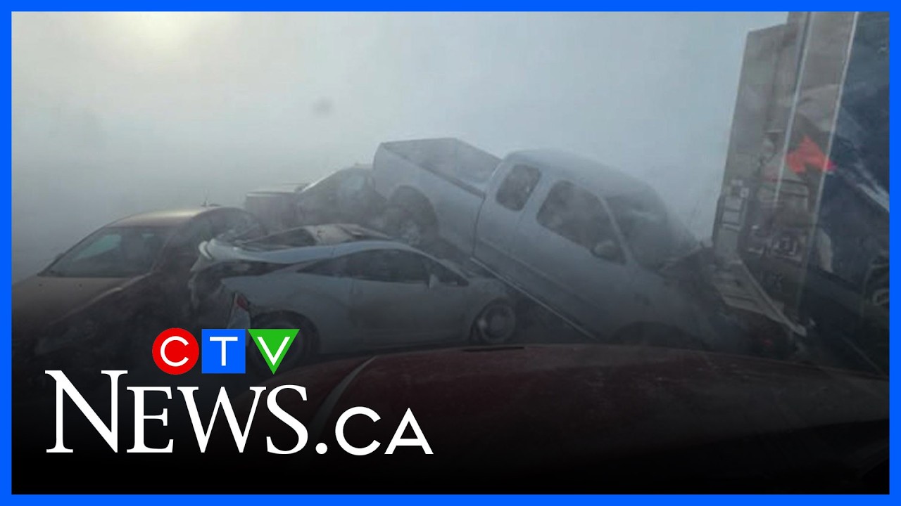 Hazardous blizzard conditions cause chaos in Manitoba, triggering emergency alert