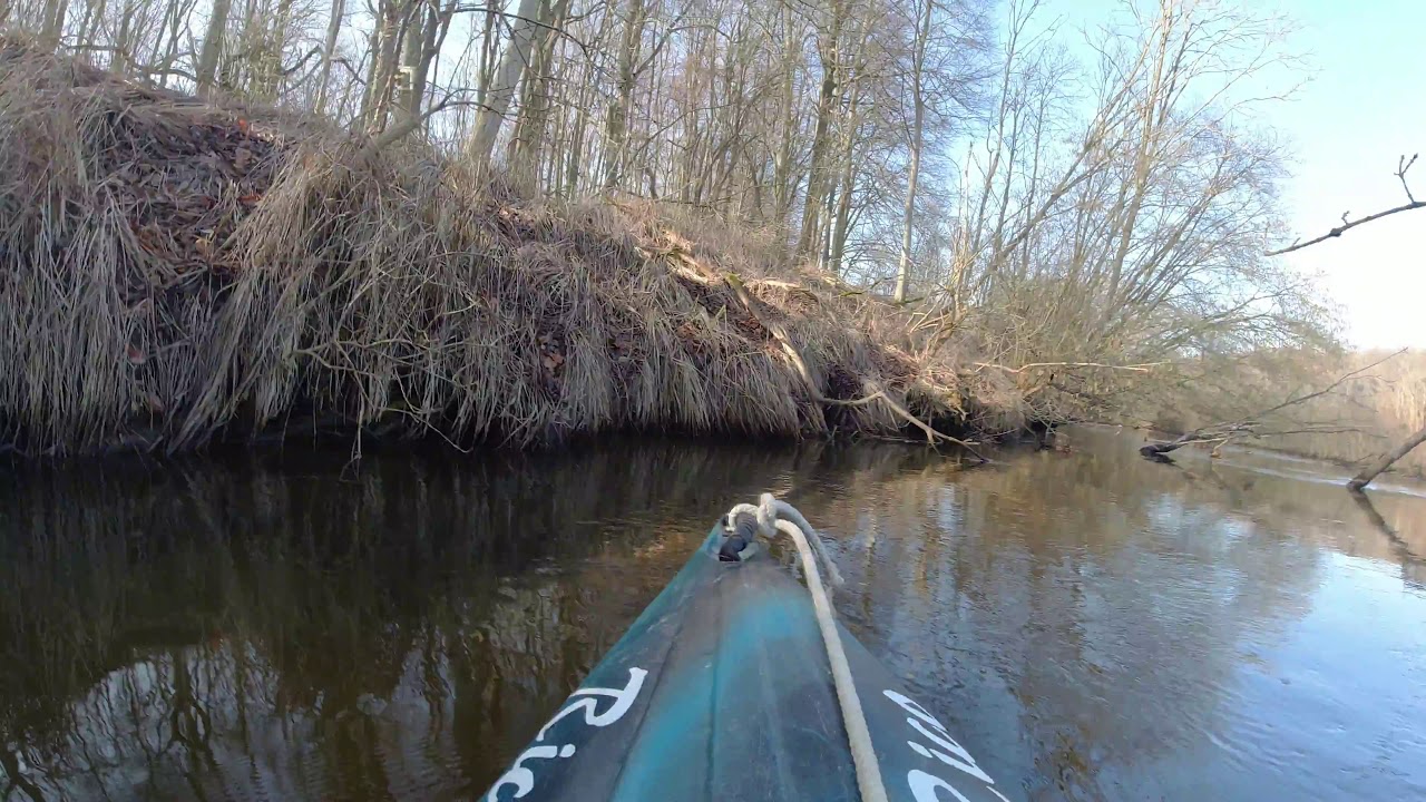 Auf dem Mildenitz-Kanal zwischen Zülow und Trentsee