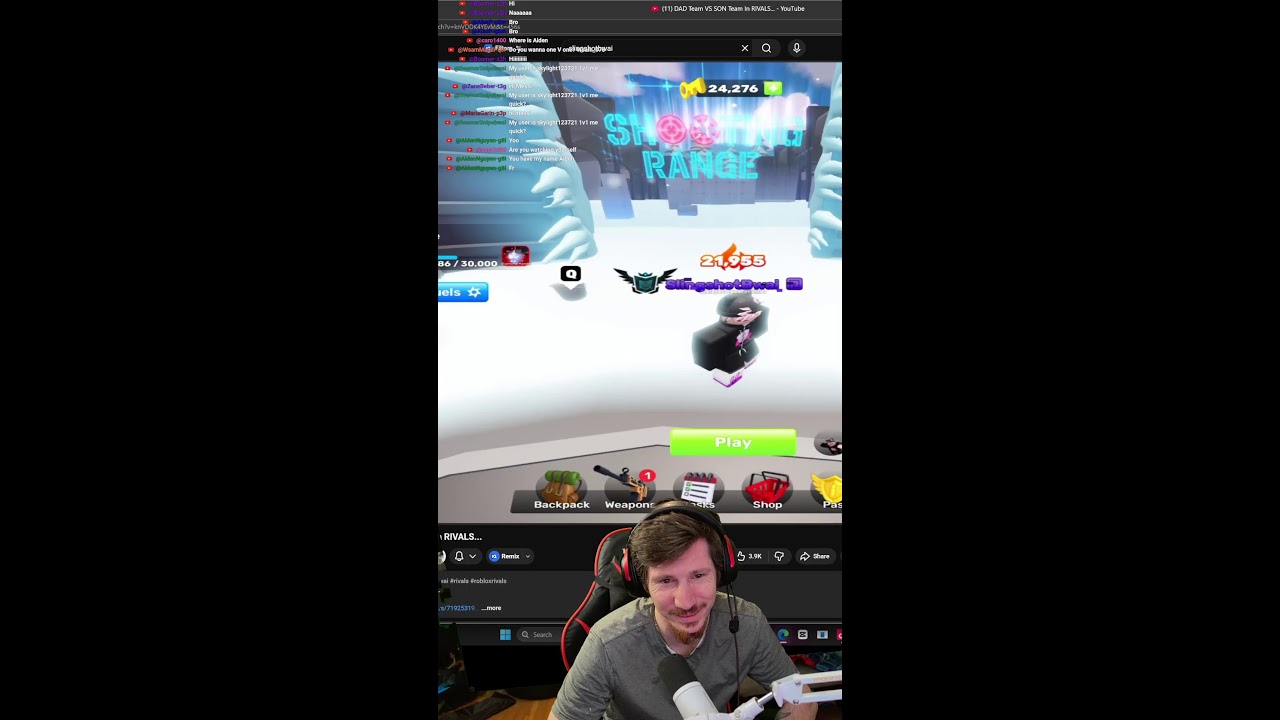 🔴Win Streak, but with KNIFE ONLY Challenge! (Portrait)