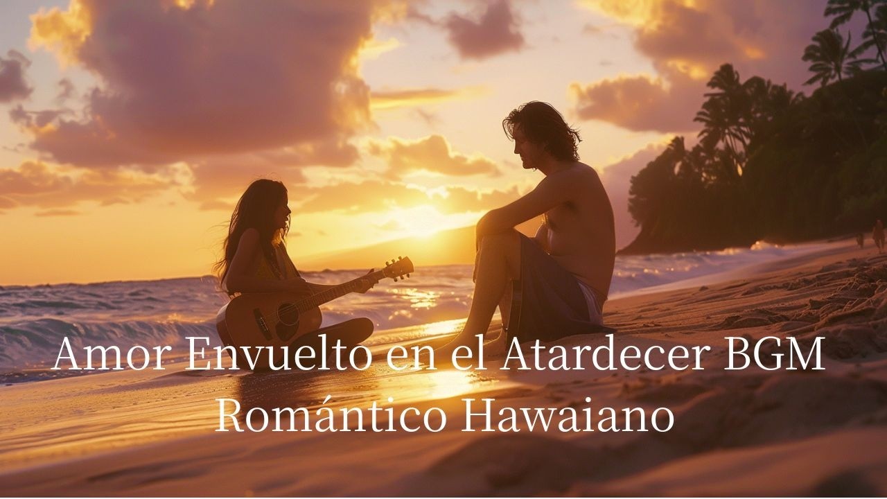 Hawái de San Valentín y Amor | 4 Horas de Amor Suave al Atardecer (Guitarra Slack Key & Ukulele)