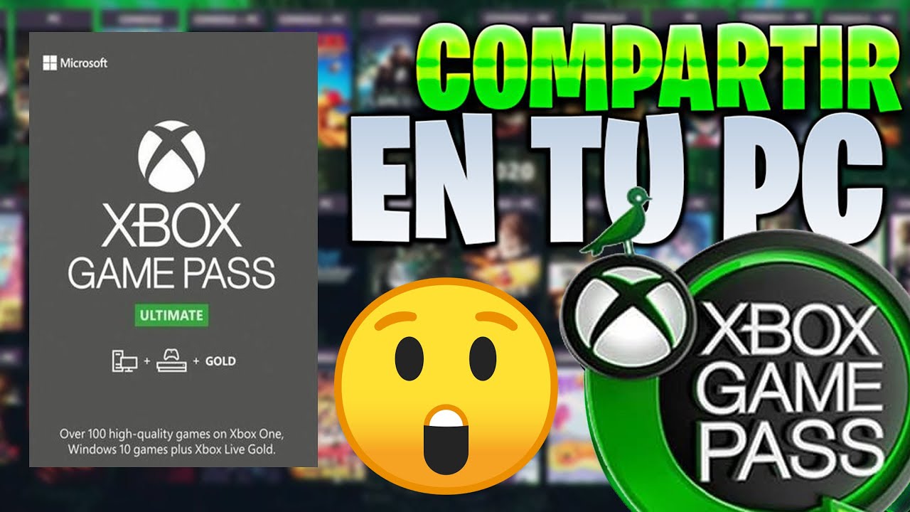 COMO COMPARTIR XBOX GAME PASS ULTIMATE EN TU PC CON OTRA CUENTA