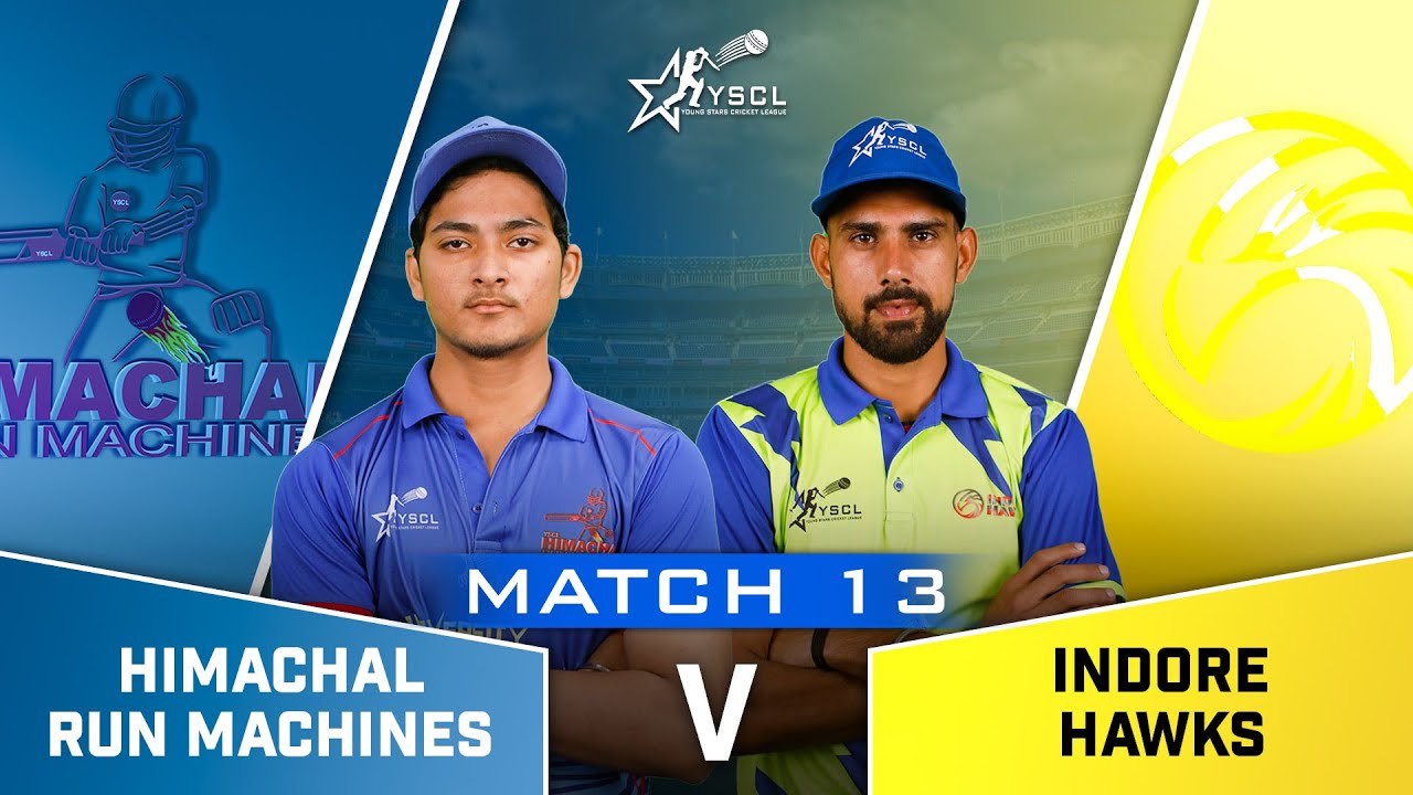 Himachal Run Machines  vs Indore Hawks LIVE | YSCLeague Nationals 2025 | YSCL