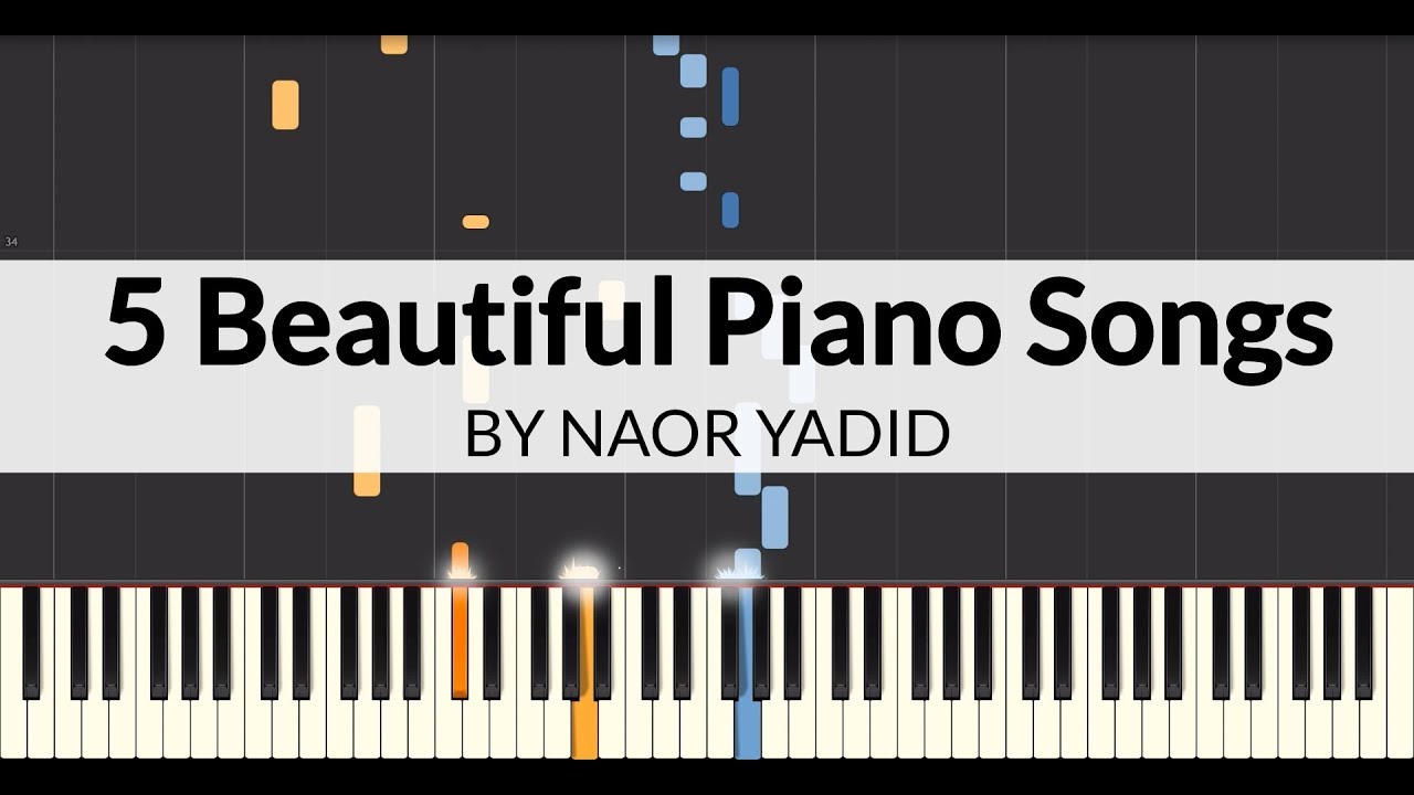 5 Beautiful Piano Songs (Piano Tutorial)