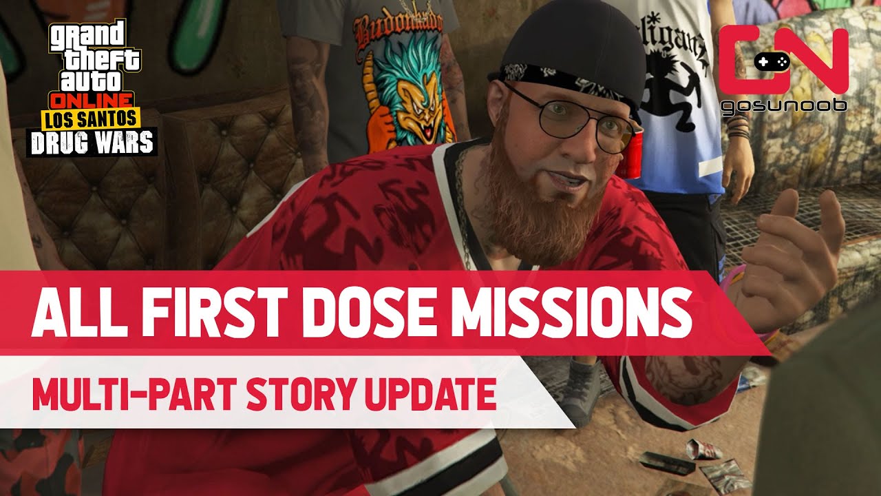 All First Dose Missions in GTA Online Drug Wars Update