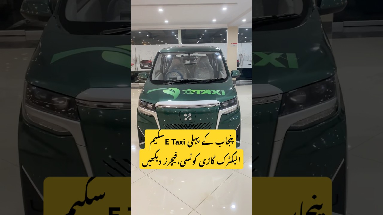E Taxi Scheme Car Features & Booking Criteria