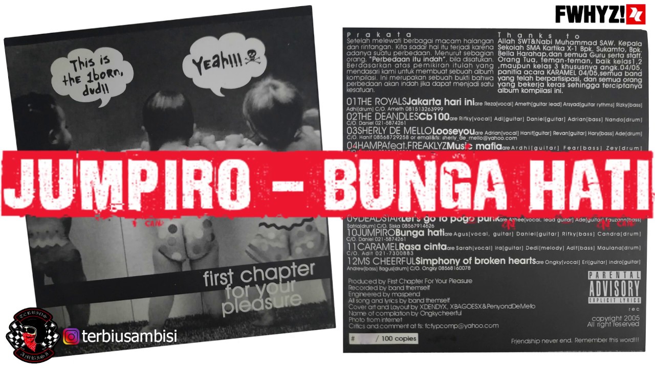 JUMPIRO - BUNGA HATI ( Album Kompilasi Kartika X-1 )