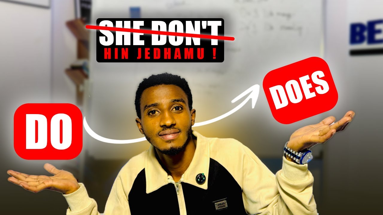 Do or Does?  Dogoggora nama baayyee. The Most Common English Question Mistake