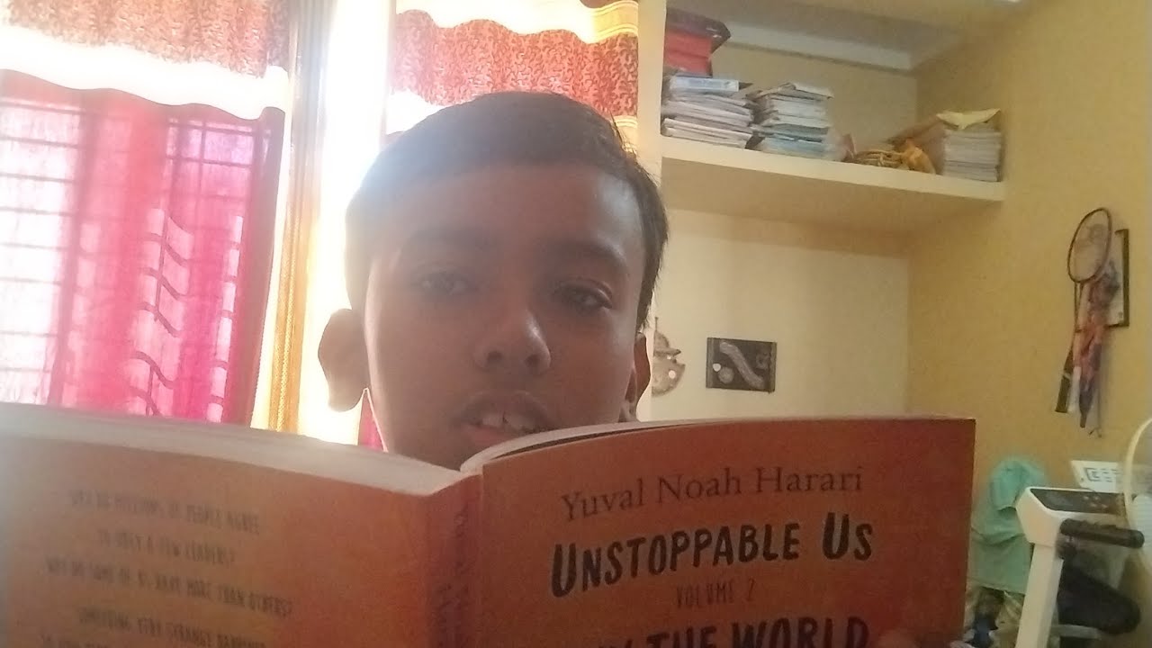 Shreyam read a book name is Unstoppable with us volume 2 in Shreyam's music world