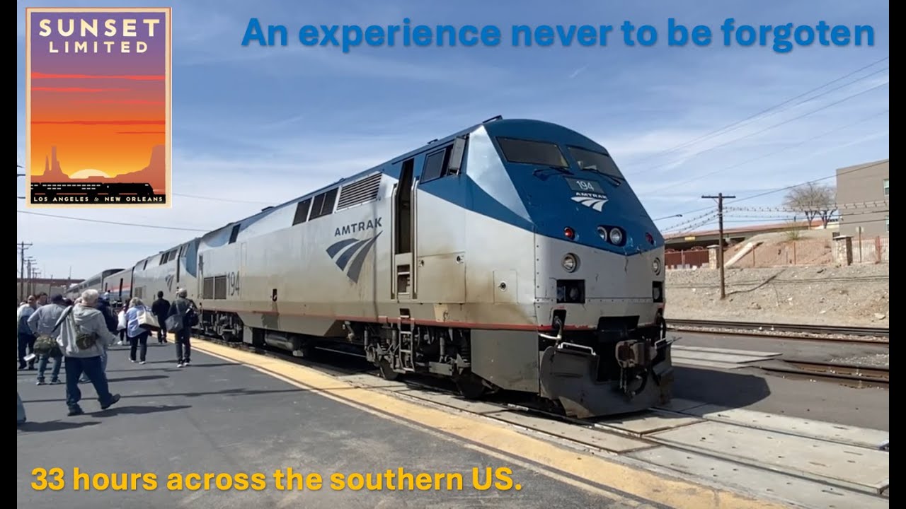2 Nights on Amtrak's Sunset Limited and Texas Eagle, a bedroom Suite from Los Angeles to Austin