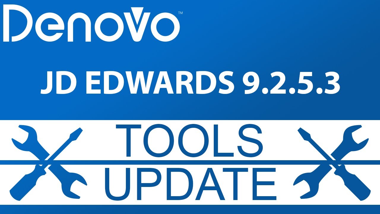 JD Edwards 9.2.5.3 Tools Update