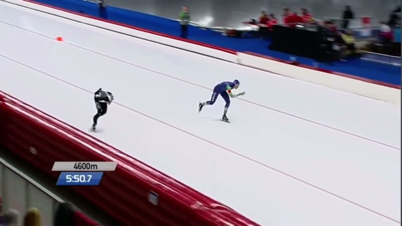 Peter Michael 5000m comeback sprint