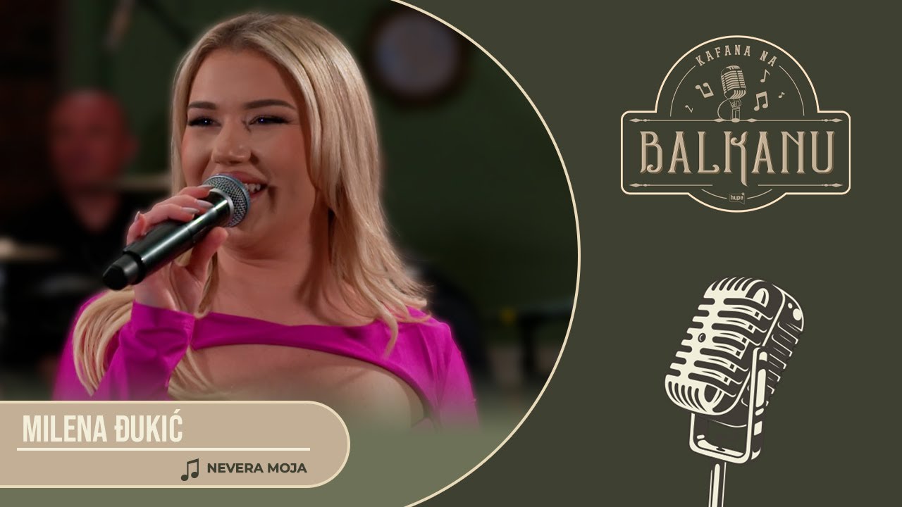 Milena Đukić - NEVERA MOJA (UZIVO) | Kafana na Balkanu
