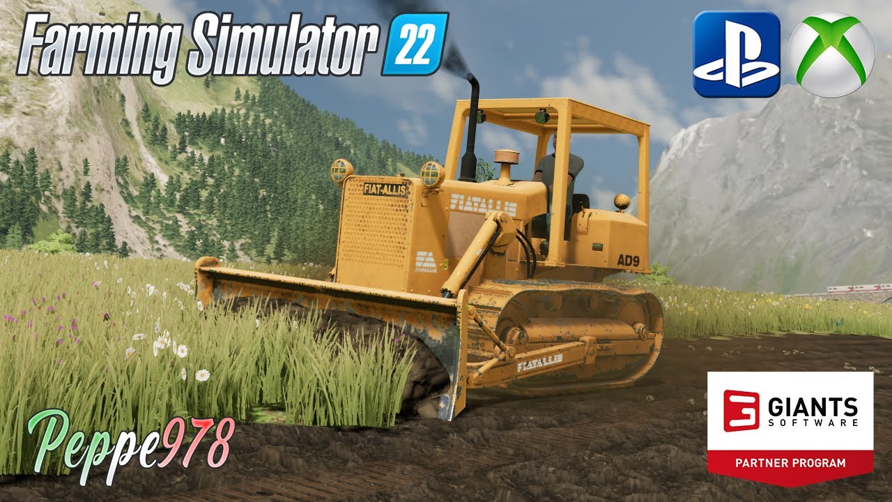 FiatAllis Ad9  - LaunchTrailer  - Farming Simulator 22 - @peppe978