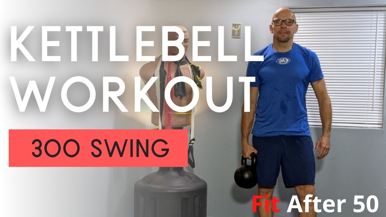 300 Swing Kettlebell Workout Challenge \\ No clock \\ Follow Along