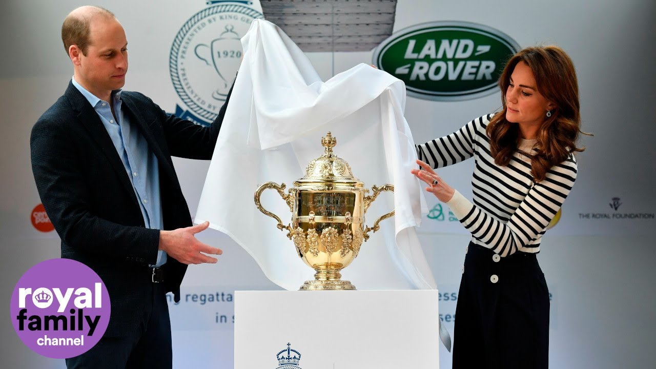 Duke and Duchess of Cambridge face off in virtual sailing race