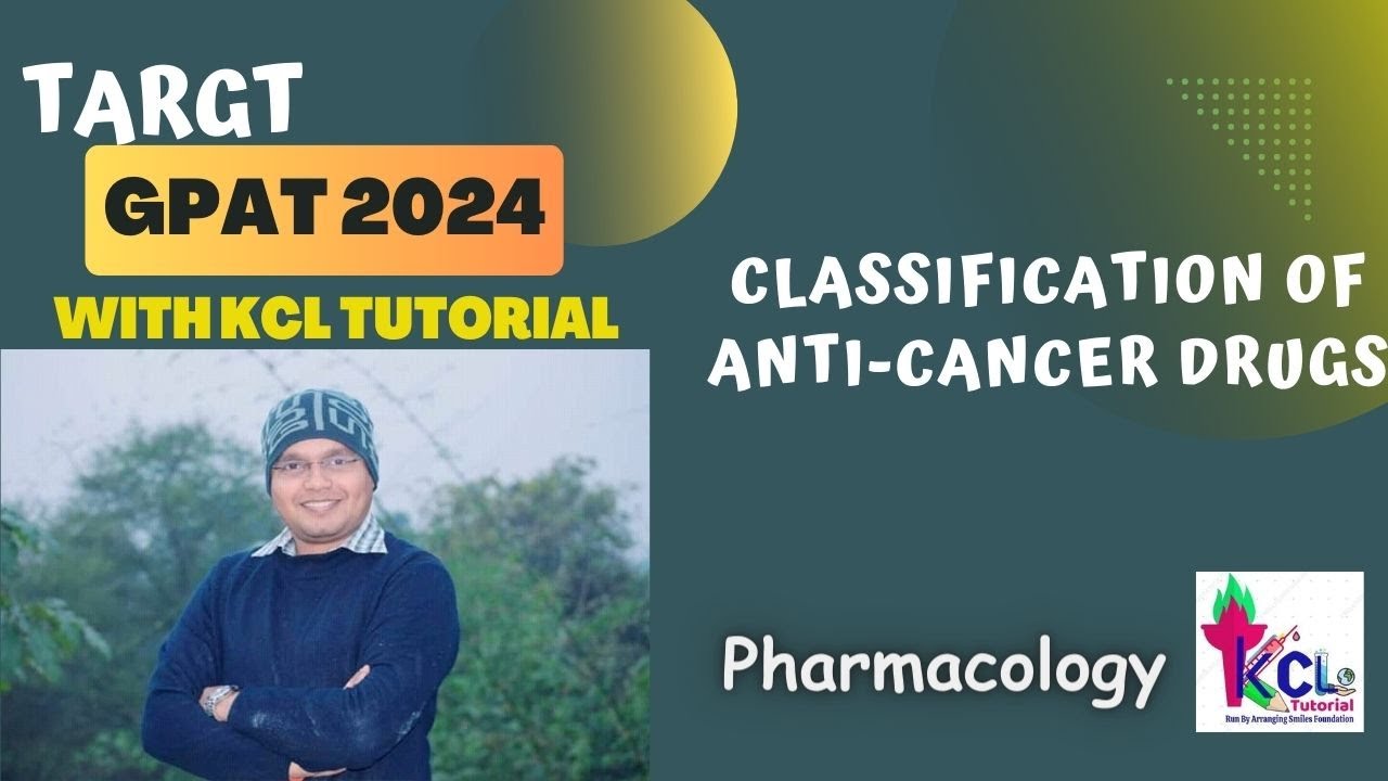 Tricky Classification of Anti-cancer Drugs - Pharmacology ! Target GPAT with KCL Tutorial