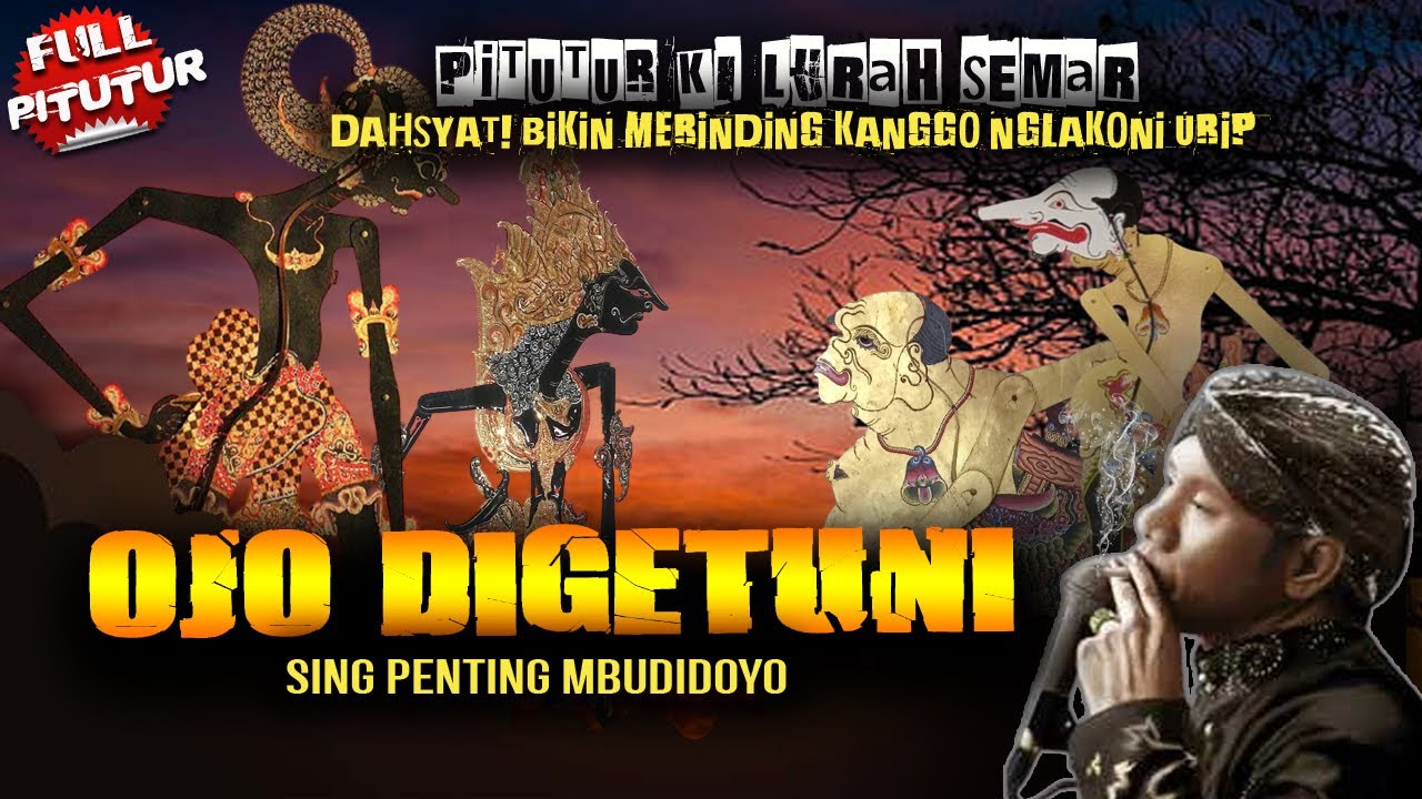 MERINDING! PITUTUR JAWA SEMAR KANGGO NGLAKONI URIP // WAYANG KULIT KI DALANG SENO NUGROHO