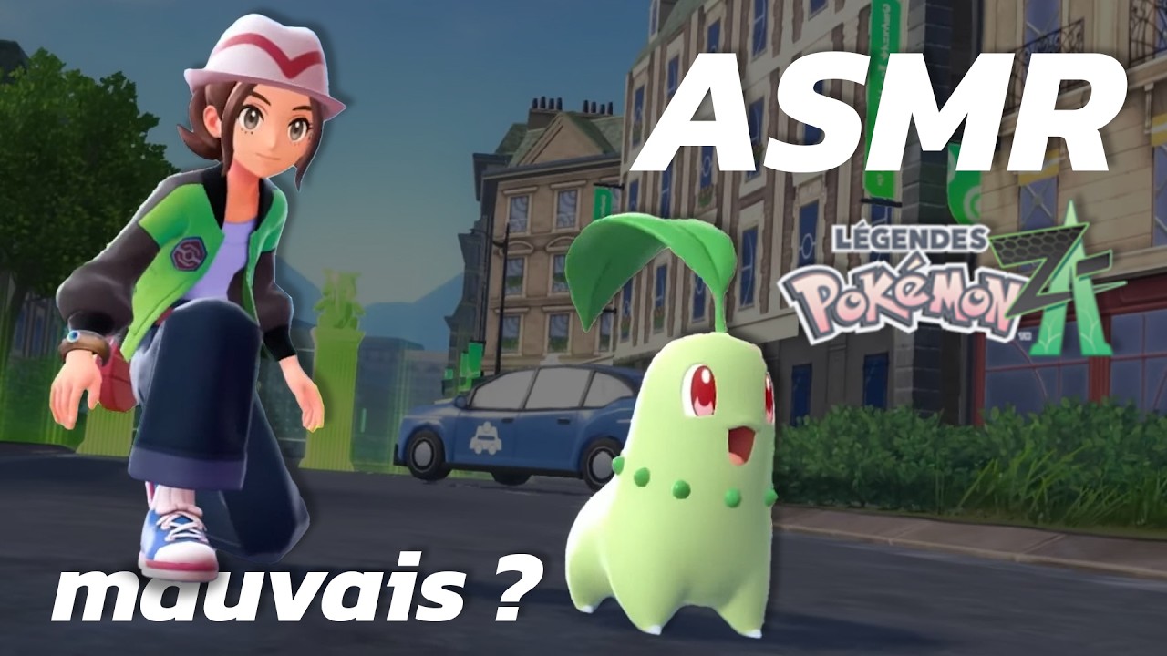 ASMR - L'Incroyable (non) Légendes Pokémon : Z-A (le jeu parfait pour dormir)
