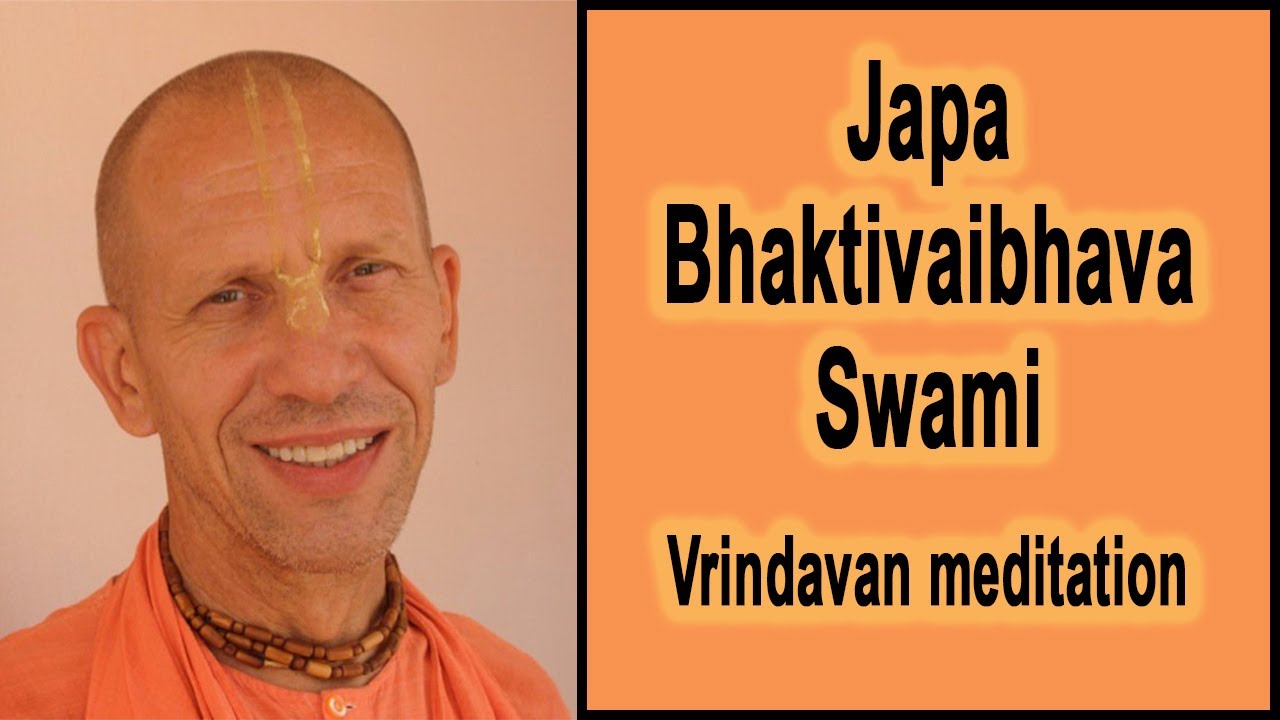 Japa Bhaktivaibhava Swami. जप भक्तिवैभव स्वामी