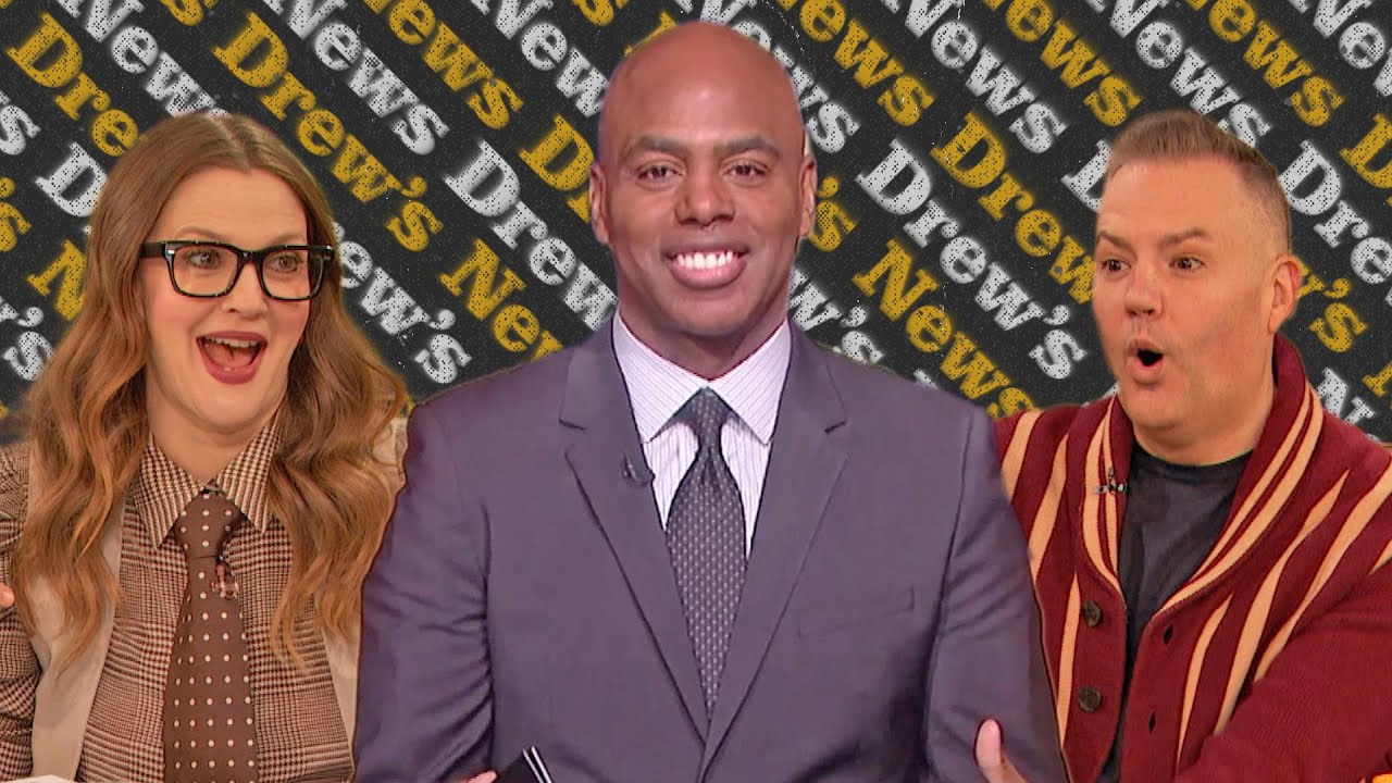 Kevin Frazier Challenges Drew and Ross Mathews to a Pop Culture Quiz | Drew's News