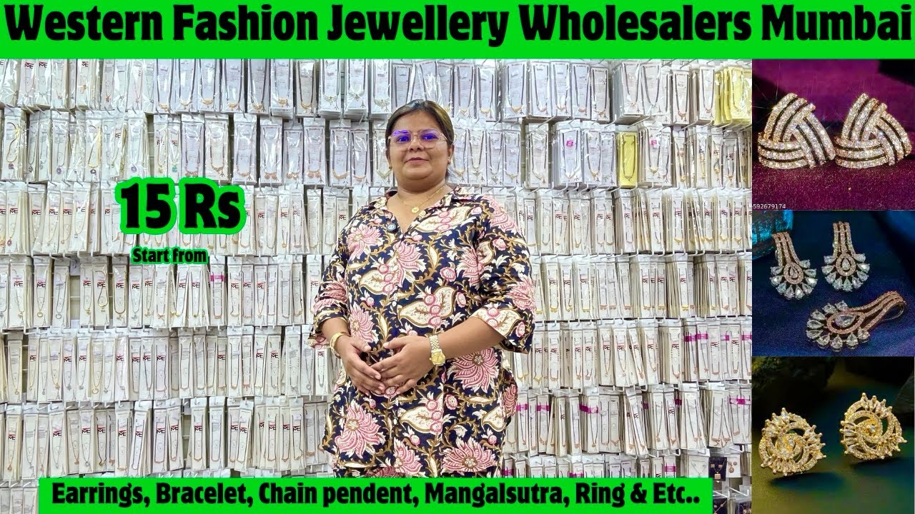 Western Jewellery Wholesale Market Mumbai Korean Jewellery Wholesalers Stainless Steel Anti Tarnish 