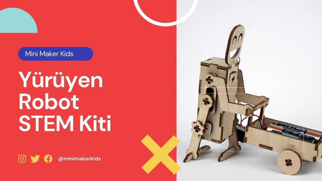 Yürüyen Robot Yapım Seti, STEM Kiti