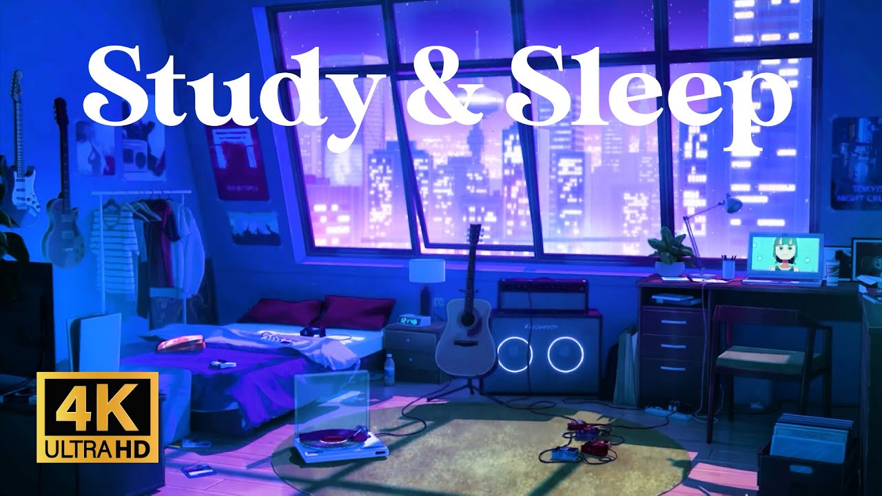 Cozy Bedroom Lofi Beats - Relaxing Chillhop for Study & Sleep | Relaxing Music Room 🎧