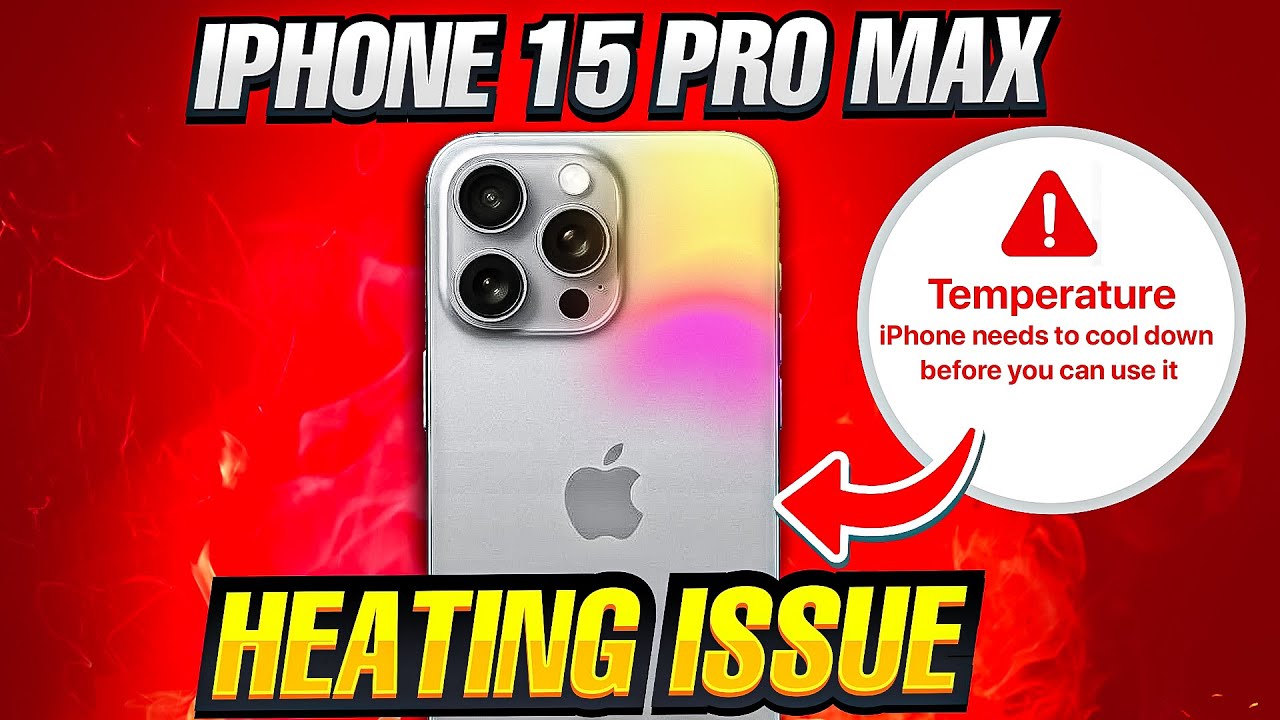 Перегрев iPhone 15 Pro Max: в чем причина и как это исправить?