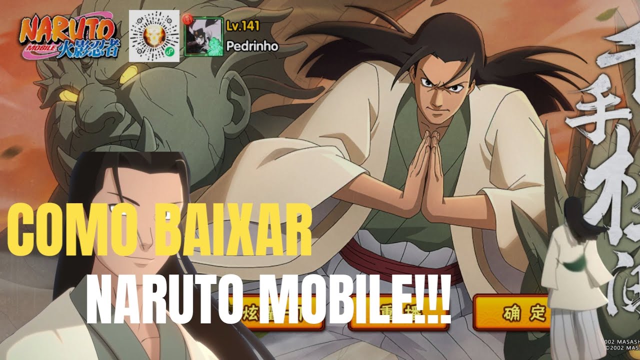 COMO BAIXAR O JOGO DO NARUTO MOBILE TUTORIAL!!!