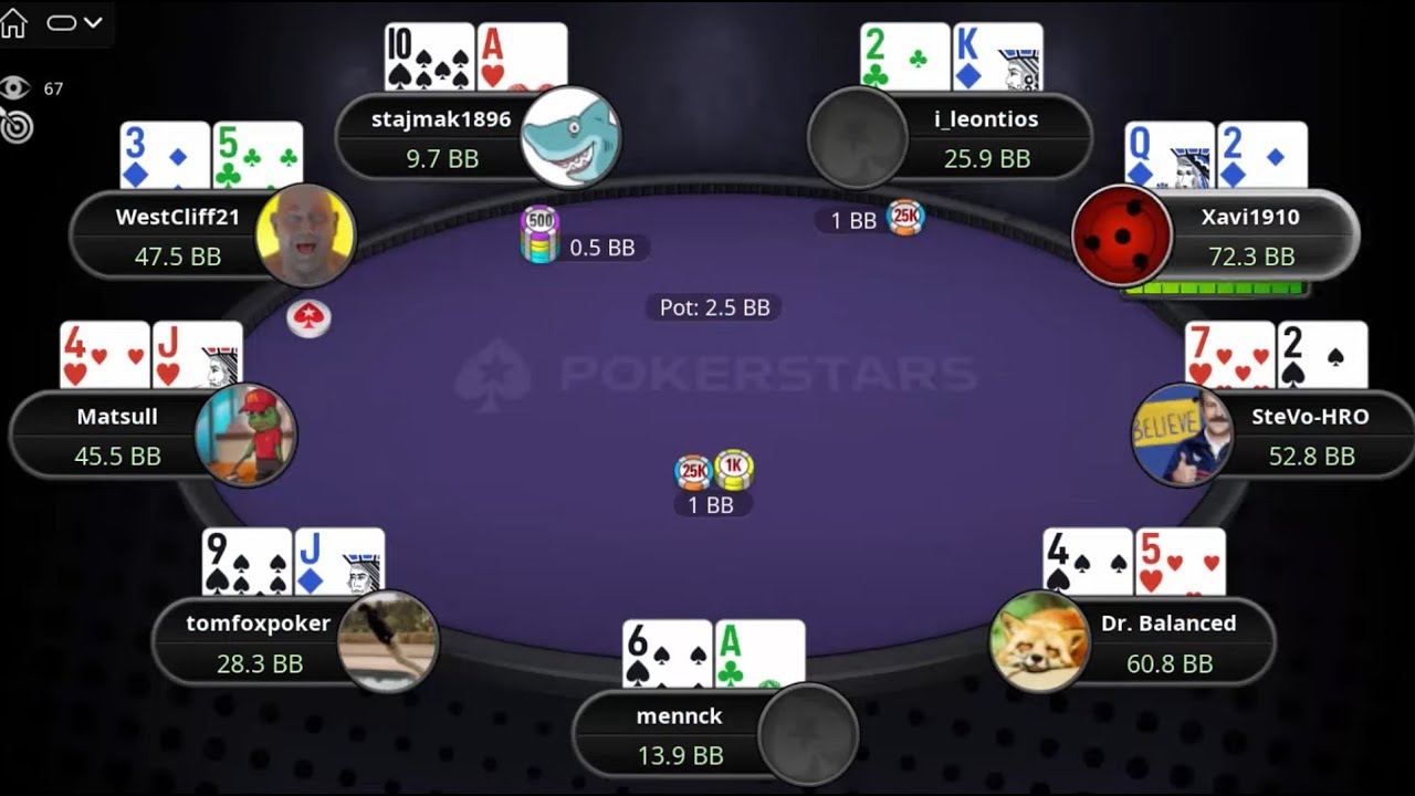 $109 Sunday Warm-Up 23-07-2023 tomfoxpoker | WestCliff21 | mennck - Final Table Replay
