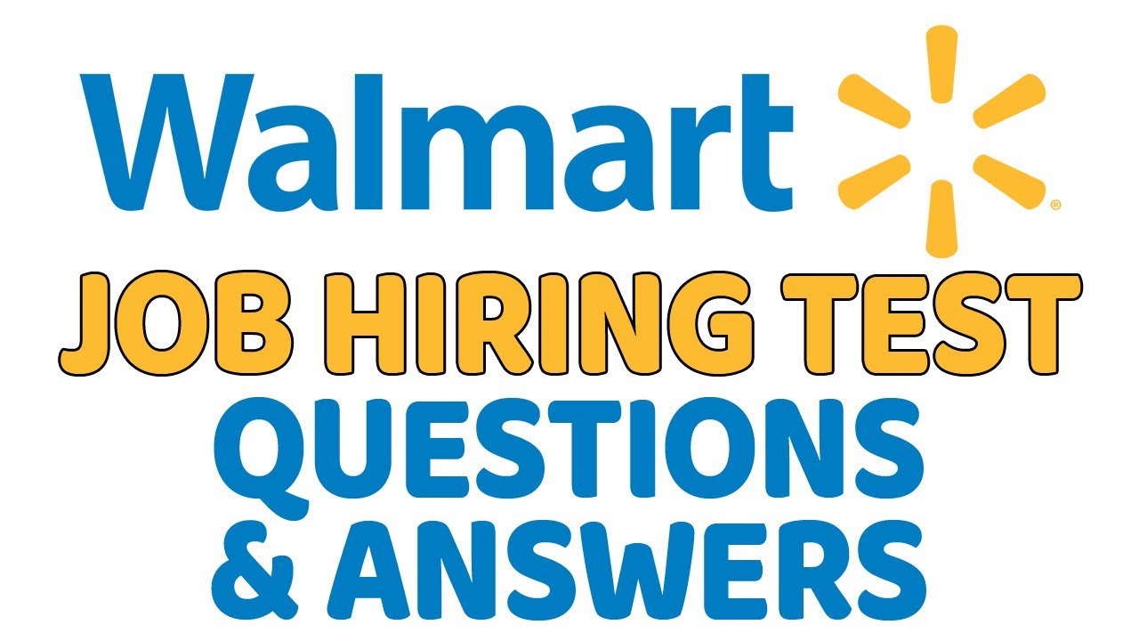 How to Pass WALMART HIRING ASSESSMENT TEST - Questions and Answers with Solutions
