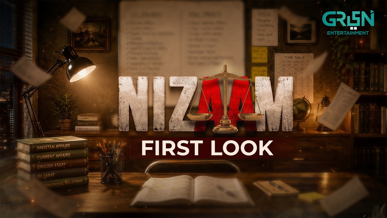Nizaam | First Look | Ft. Momina Iqbal - Nauman Ijaz - Usama Khan | Coming Soon Only On Green TV