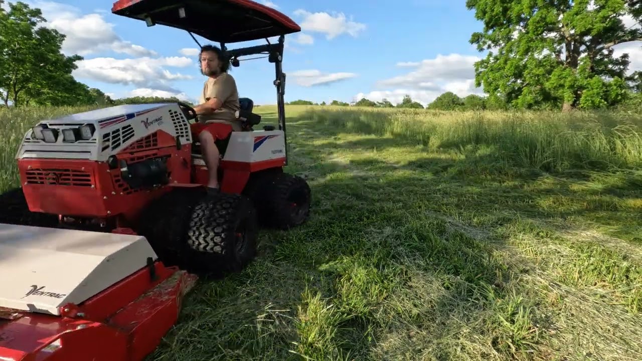 Ventrac Tough Cut vs  Rotary Cutter