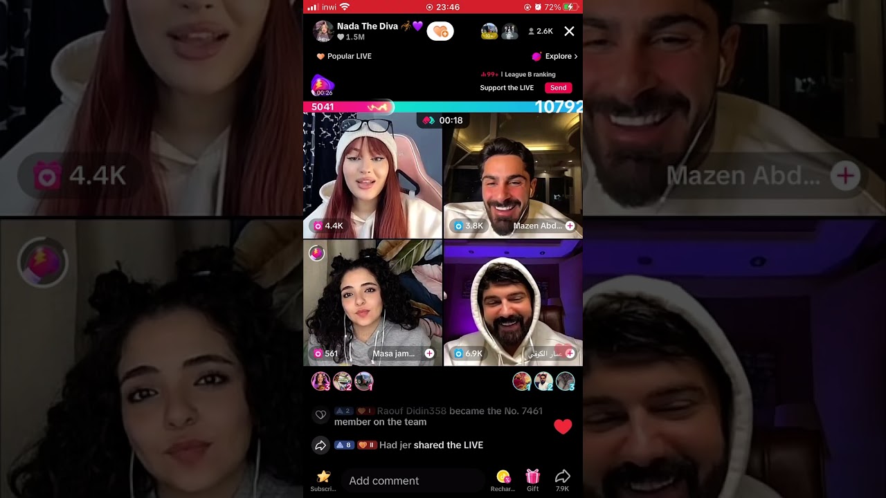 ندى جمالها ولا غلطة 🥰🥰🥰#live #tiktokvideo #tiktok #explore #تحديات #fypシ゚viral #algerie