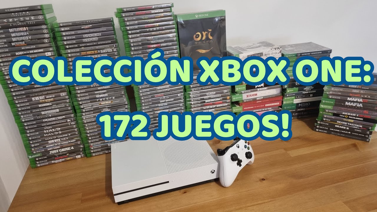 COLECCION XBOX ONE: 172 JUEGOS, JUNIO 2022