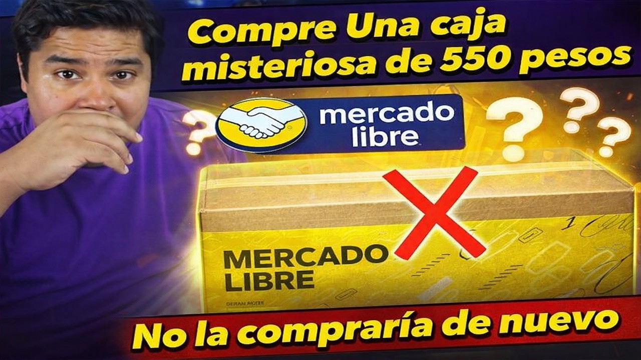 Compre Una caja misteriosa de 550 pesos en Mercado Libre - No la compraria de nuevo