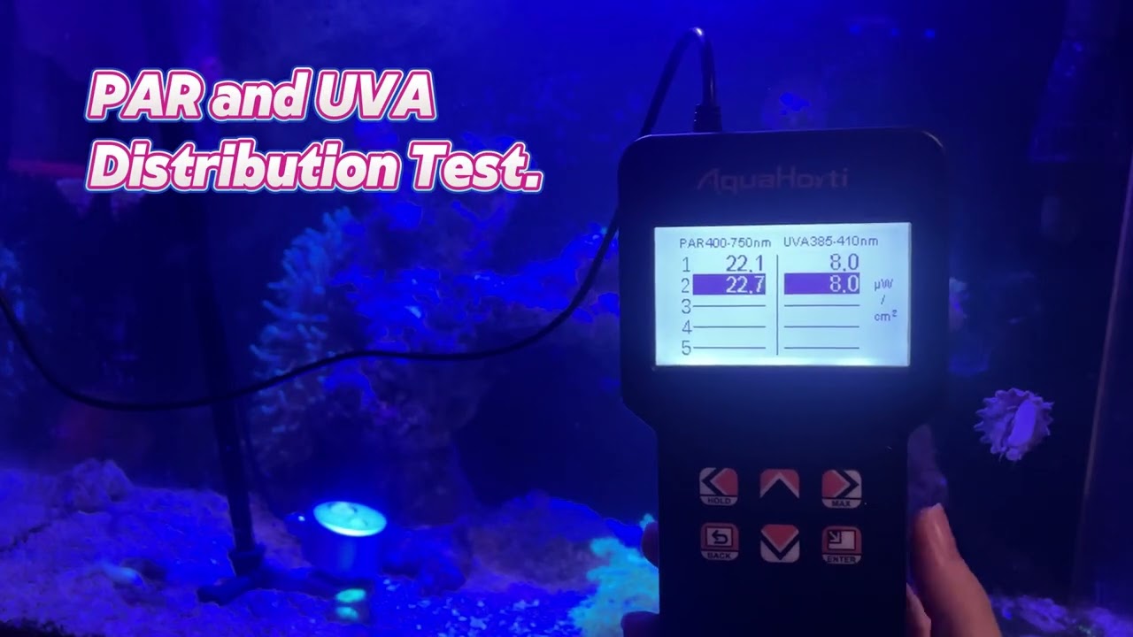 Use AH-Aquarium PAR meter to test PAR for the Reef Tank #parmeter