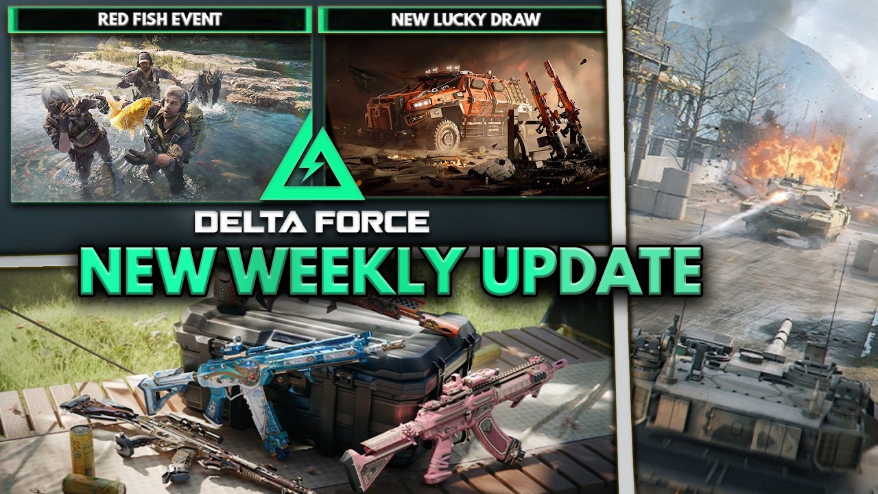 Delta Force New Weekly Update | Red Fish Event, Free Red Item & Nightingale Lucky Draw