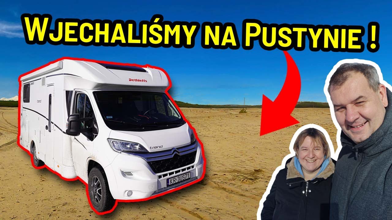 Kamperem na PUSTYNIE Błędowską !! Jura Krakowsko - Częstochowska!