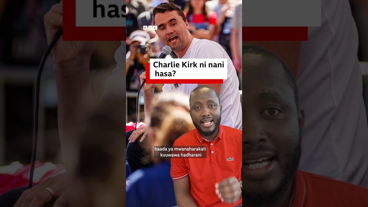 Mwanaharakati aliyuawa hadharani nchini Marekani &ndash; Charlie Kirk ni nani hasa? #bbcswahili #marekani