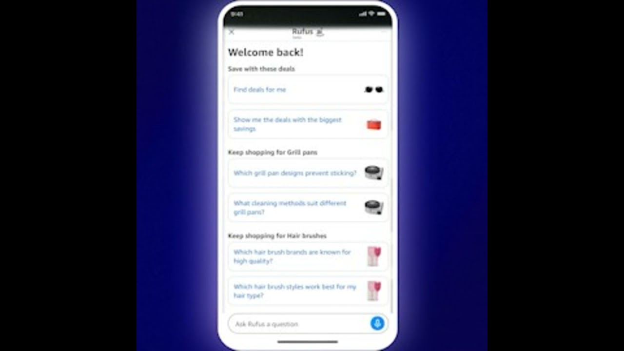Techstination interview: Amazon promotes Rufus as more use AI for shopping