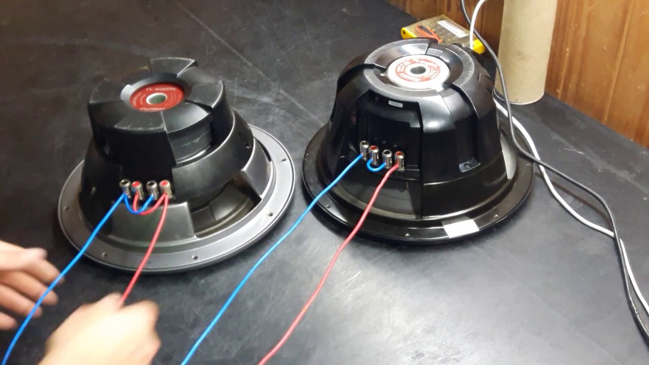 2 parte de como conectar los woofer doble bobina
