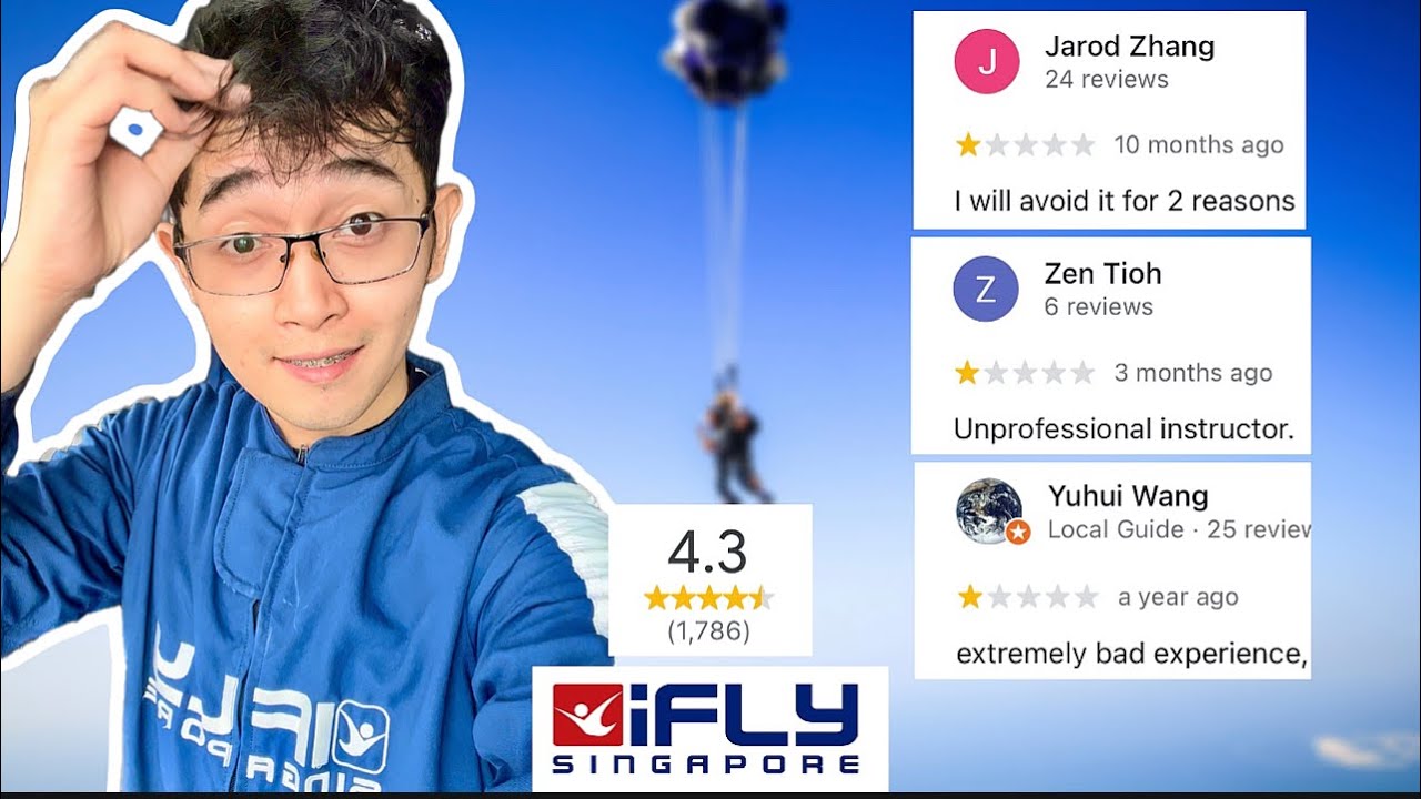 Ifly Singapore 🇸🇬 | The bad reviews are real | Honest Review | 4.3⭐️ rated | Indoor Sky Diving.