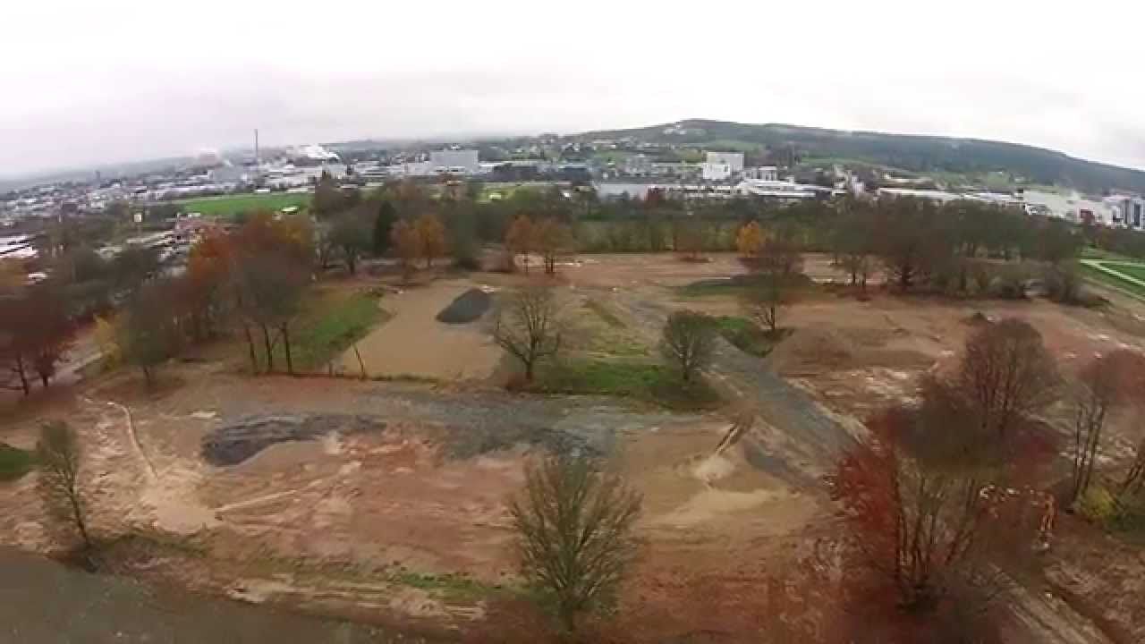 Areal ehemalige  Markgrafenkaserne Bayreuth Mitte November 2014