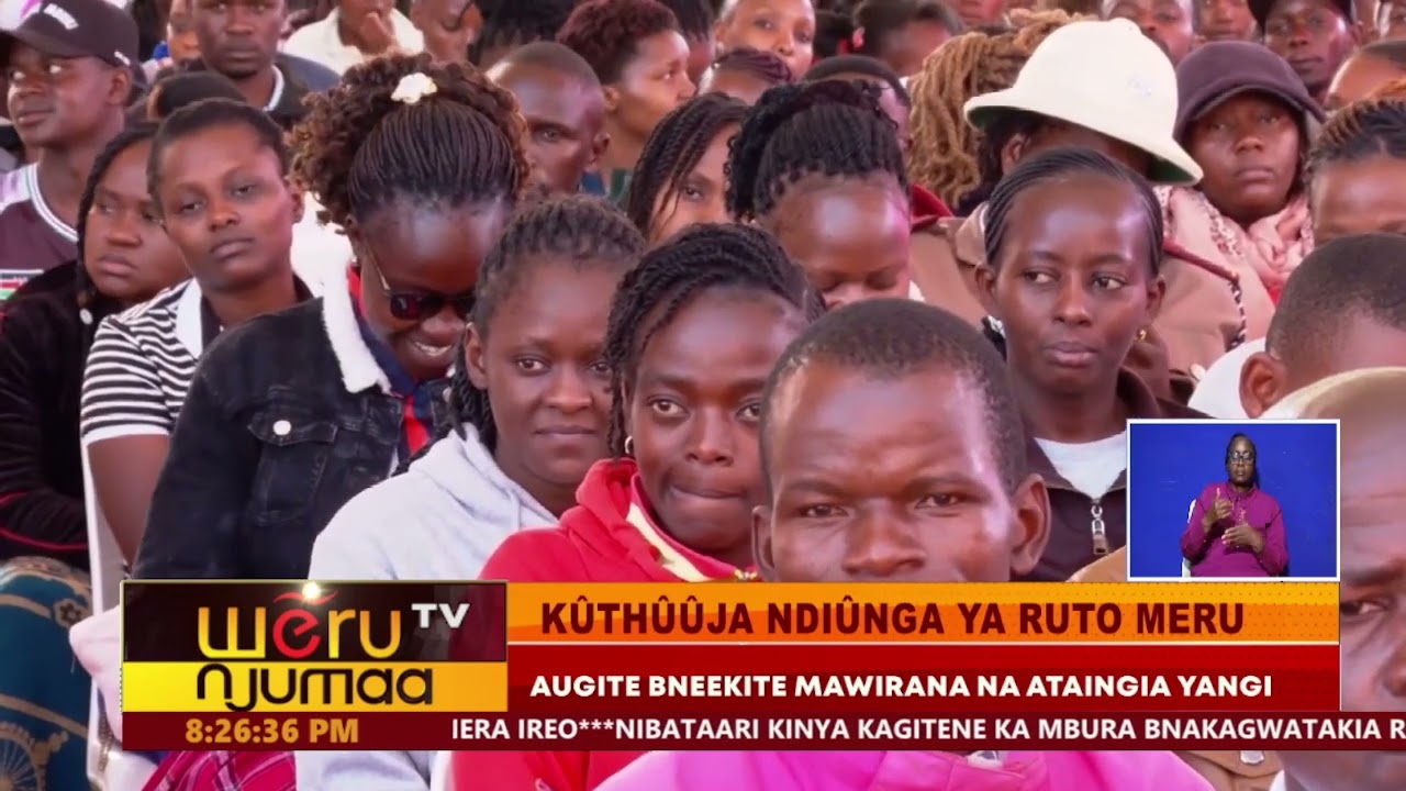 KÛTHÛÛJA NDIÛNGA YA RUTO MERU